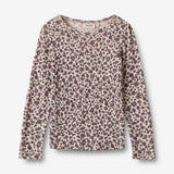Wheat Wool Wool T-Shirt L/S Alfie Jersey Tops and T-Shirts 1114 autumn flowers