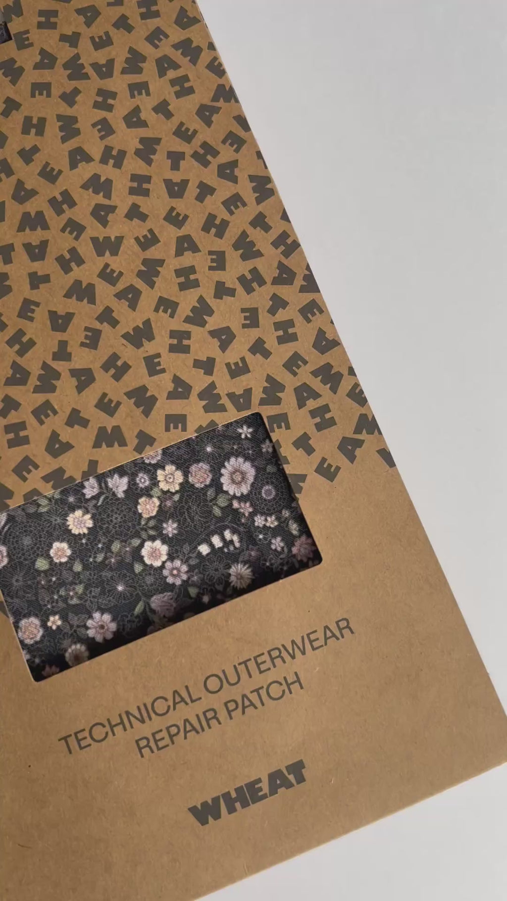 Wheat Outerwear Iron-on Patches Accessory 9541 soft rain flowers